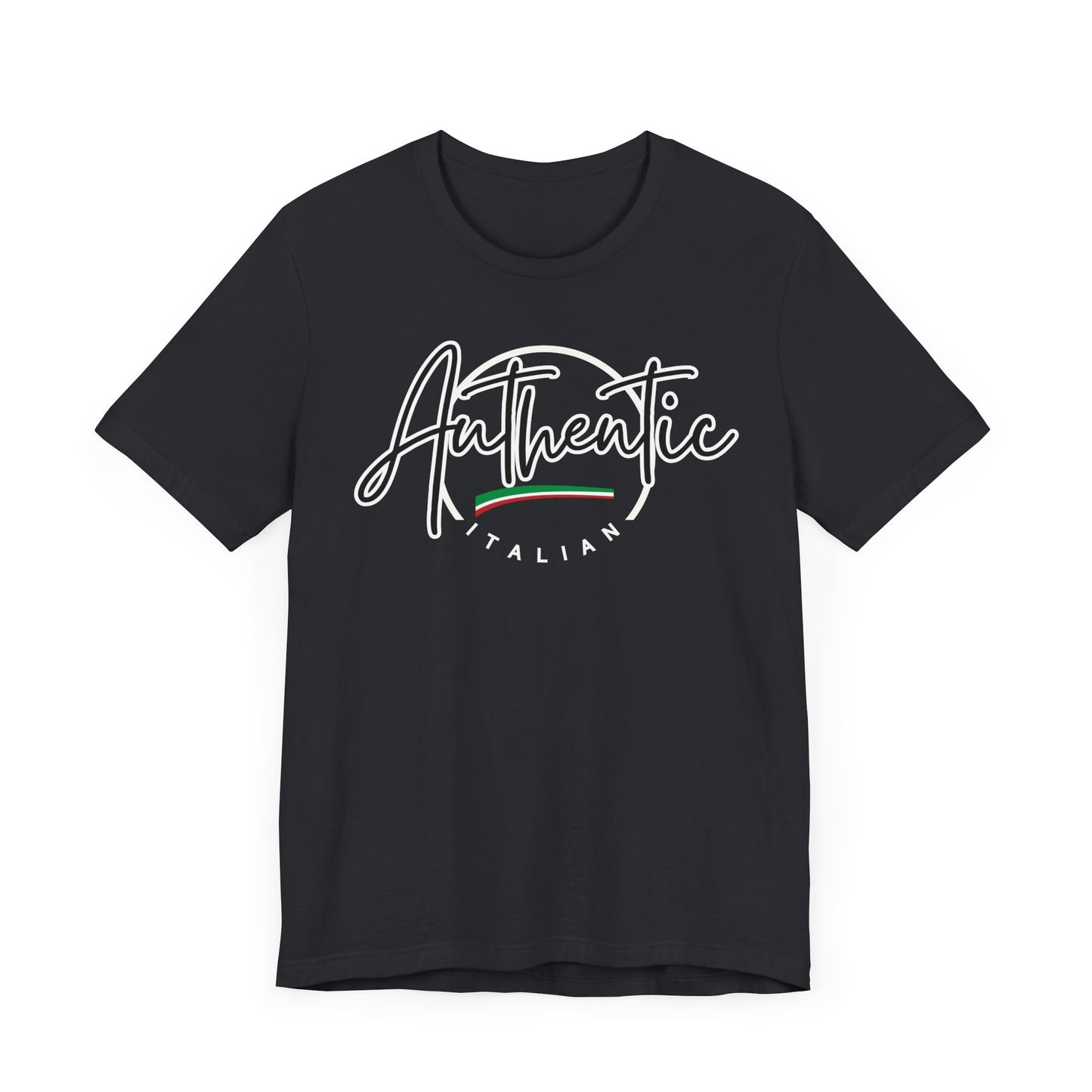 Italian Pride Tee - 'Authentic Italian' Printed tee, Cute graphic Ts - Obsession Expressions by In Style Chics Boutique 