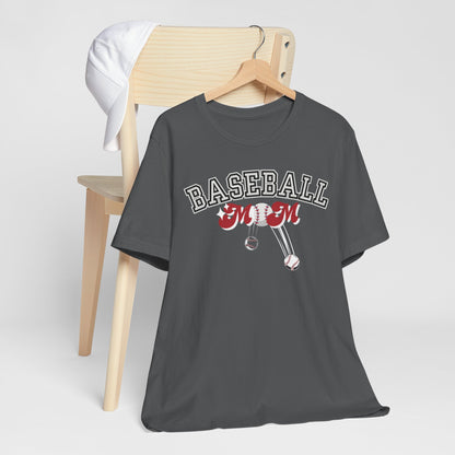 Baseball Mom Short Sleeve Tee, Obsession Expressions by In Style Chics Boutique Cute Graphic T-shirts 