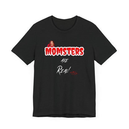 Unisex Jersey Short Sleeve Halloween Graphic T -"Momsters are Real" - In Style Chics Boutique LLC