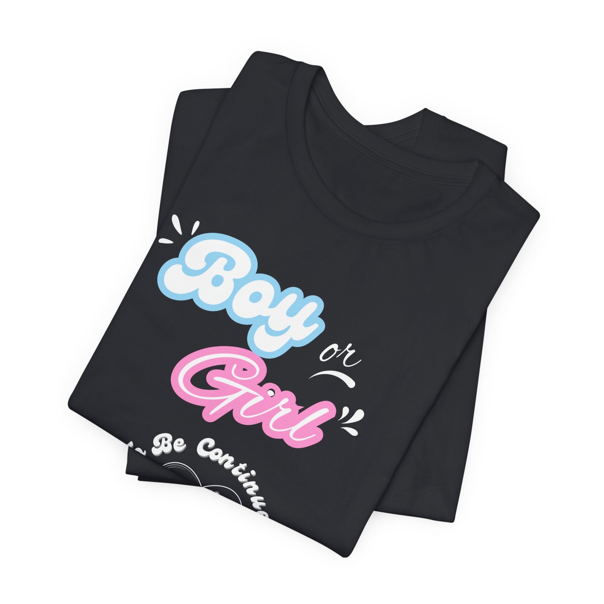 Baby Gender 'Boy or Girl' Short Sleeve Tee - Obsession Expressions by In Style Chics Boutique Cute Graphic Ts 