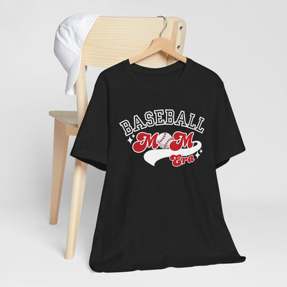 Baseball Mom Era Short Sleeve Tee - Obsession Expressions by In Style Chics Boutique Cute Graphic Ts 
