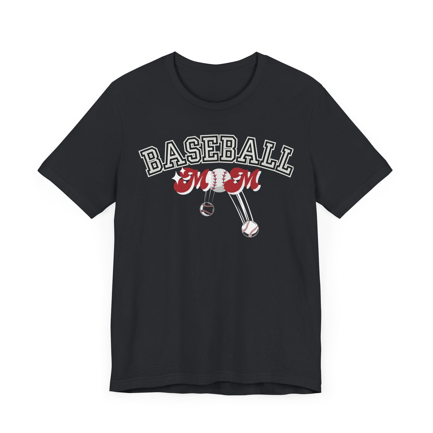 Baseball Mom Short Sleeve Tee, Obsession Expressions by In Style Chics Boutique Cute Graphic T-shirts 
