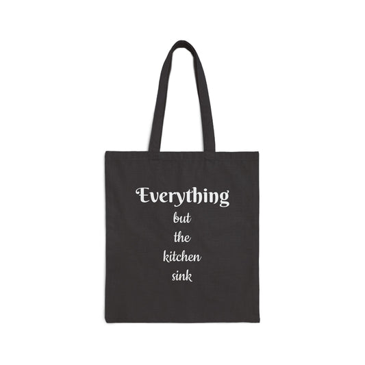 Cotton Canvas Tote Bag - In Style Chics Boutique LLC