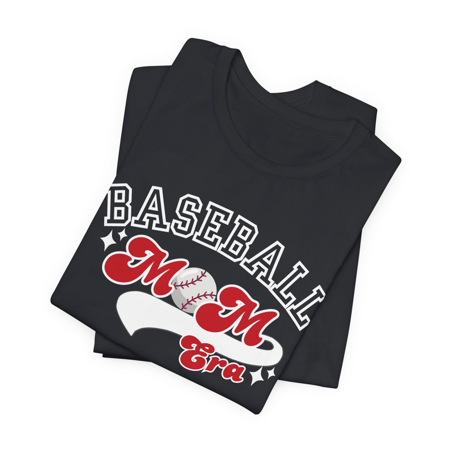 Baseball Mom Era Short Sleeve Tee - Obsession Expressions by In Style Chics Boutique Cute Graphic Ts 