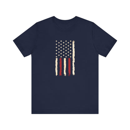 Unisex Jersey Short Sleeve US American Flag Graphic T-Shirt - In Style Chics Boutique LLC