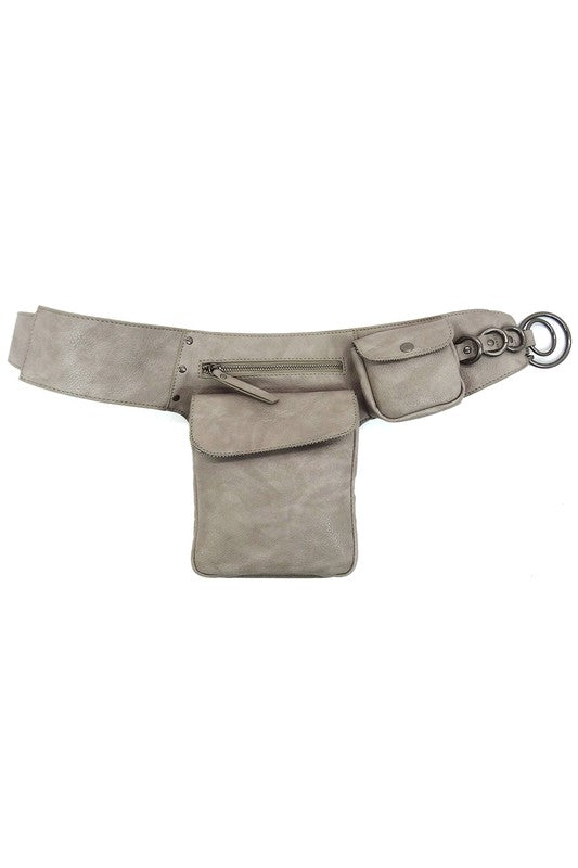 Fashion Ring Fanny Pack Sling Bag - In Style Chics Boutique LLC