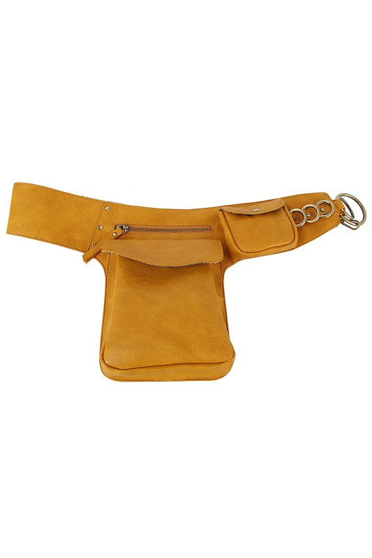 Fashion Ring Fanny Pack Sling Bag - In Style Chics Boutique LLC