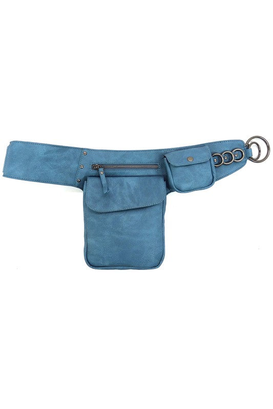 Fashion Ring Fanny Pack Sling Bag - In Style Chics Boutique LLC