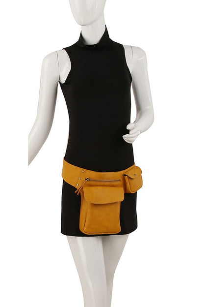 Fashion Ring Fanny Pack Sling Bag - In Style Chics Boutique LLC