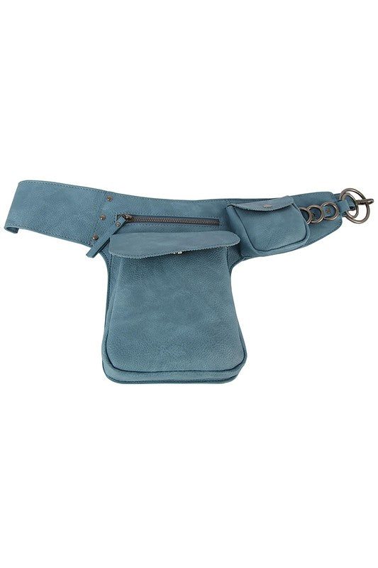 Fashion Ring Fanny Pack Sling Bag - In Style Chics Boutique LLC