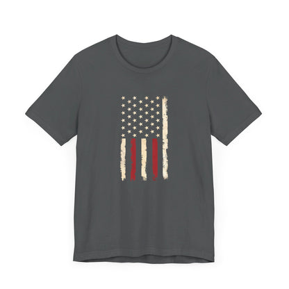Unisex Jersey Short Sleeve US American Flag Graphic T-Shirt - In Style Chics Boutique LLC