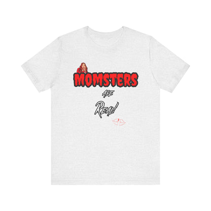 Unisex Jersey Short Sleeve Halloween Graphic T -"Momsters..." Light Color Tees - In Style Chics Boutique LLC