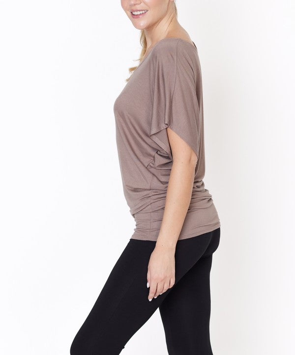 BAMBOO SK U NECK TUNIC - In Style Chics Boutique LLC