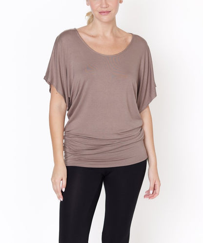 BAMBOO SK U NECK TUNIC - In Style Chics Boutique LLC