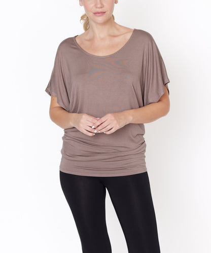 BAMBOO SK U NECK TUNIC - In Style Chics Boutique LLC
