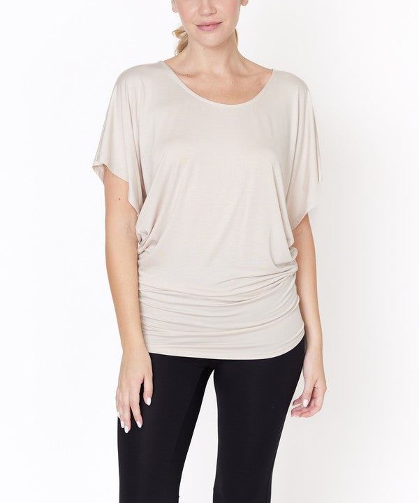 BAMBOO SK U NECK TUNIC - In Style Chics Boutique LLC