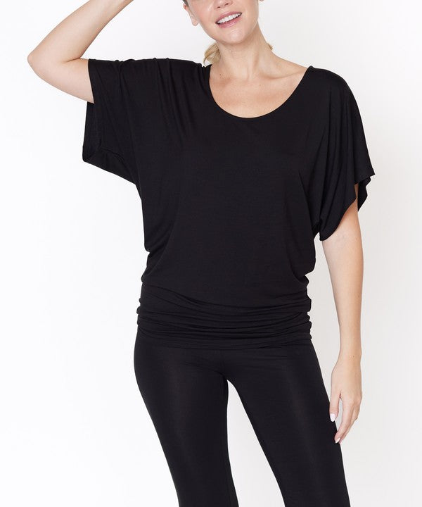 BAMBOO SK U NECK TUNIC - In Style Chics Boutique LLC