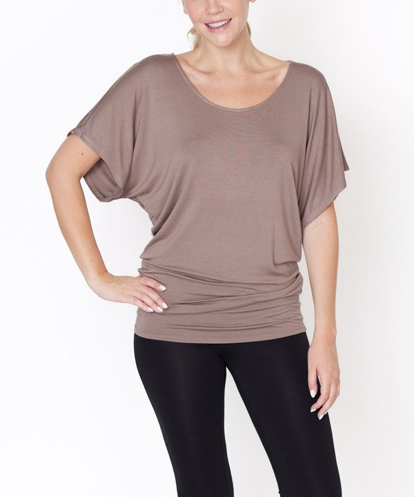 BAMBOO SK U NECK TUNIC - In Style Chics Boutique LLC