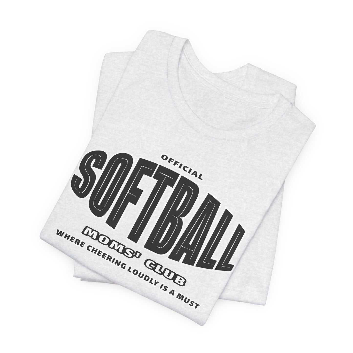 Softball Moms' Club Short Sleeve Tee