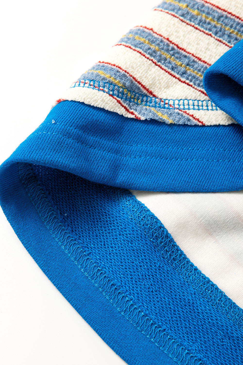 Stripe Collared V Neck Drop Shoulder Top - In Style Chics Boutique LLC