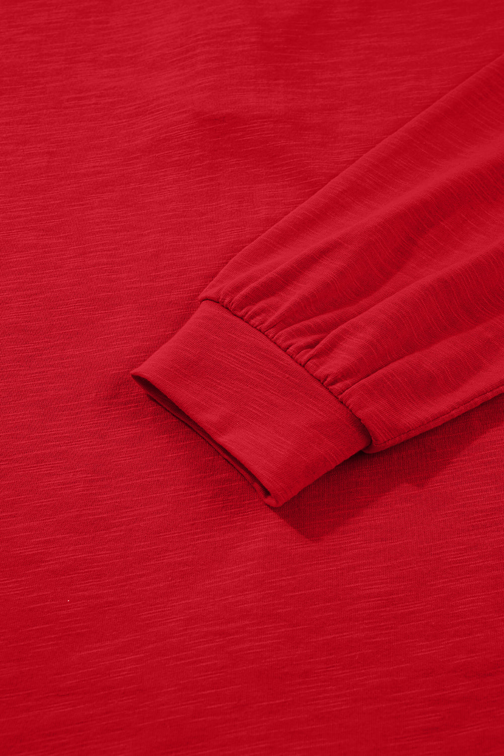 Casual Button V Neck Long Sleeve T-Shirt