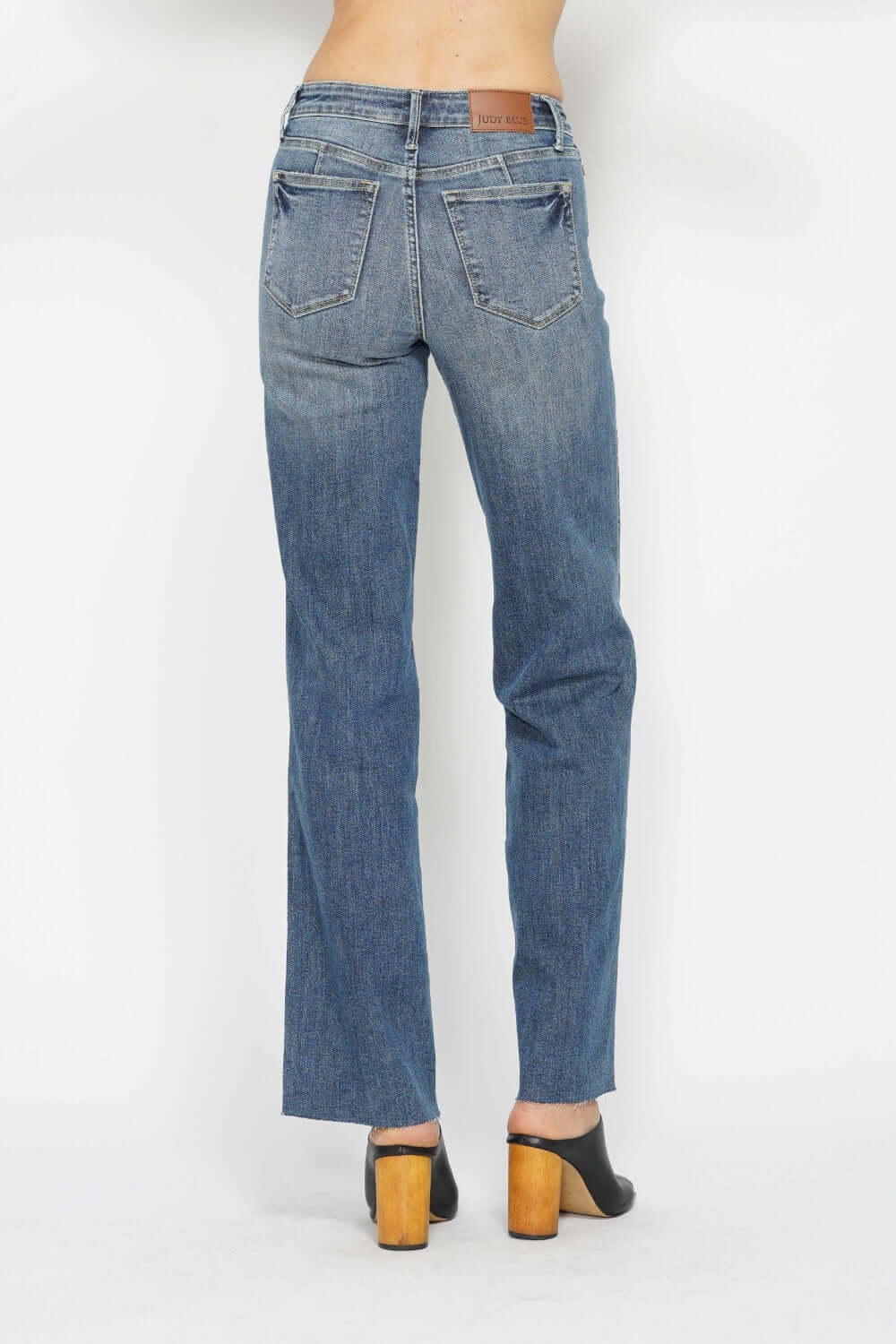 Judy Blue Full Size Tummy Control Straight Jeans - In Style Chics Boutique LLC