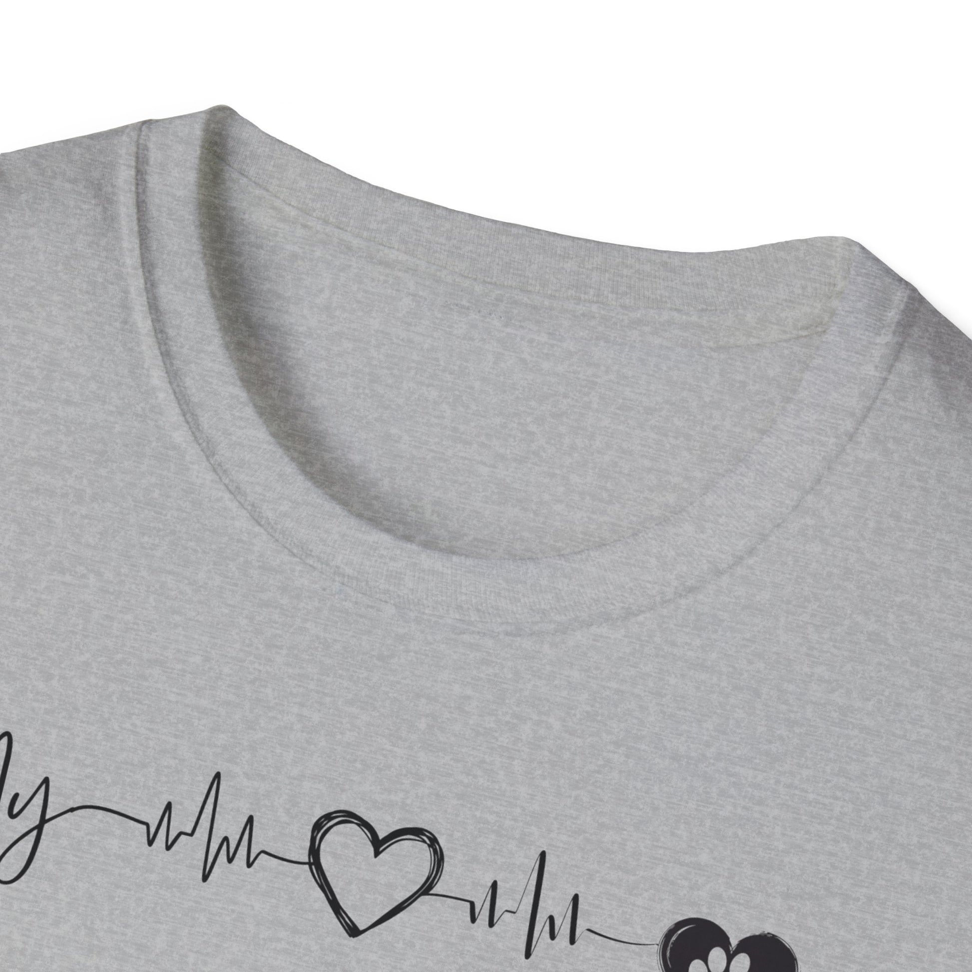 Unisex Softstyle Graphic T-Shirt for Dog Lovers - In Style Chics Boutique LLC