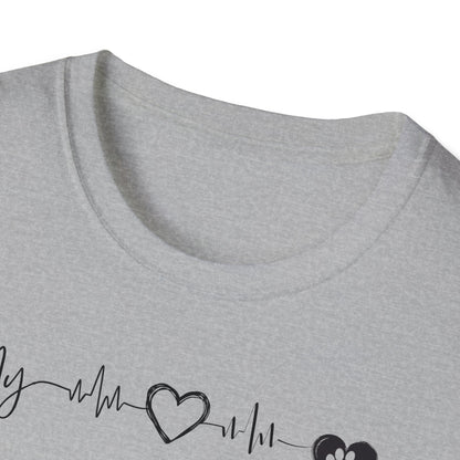 Unisex Softstyle Graphic T-Shirt for Dog Lovers - In Style Chics Boutique LLC