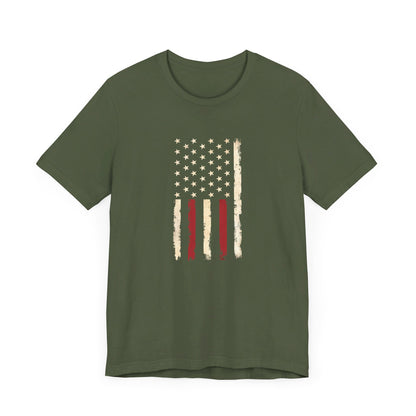 Unisex Jersey Short Sleeve US American Flag Graphic T-Shirt - In Style Chics Boutique LLC