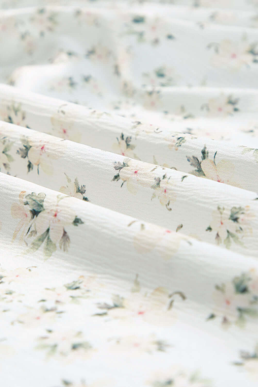 White Frill Neckline Shirred Bodice Floral Maxi Dress - In Style Chics Boutique Online Clothing Women's Juniors Apparel 