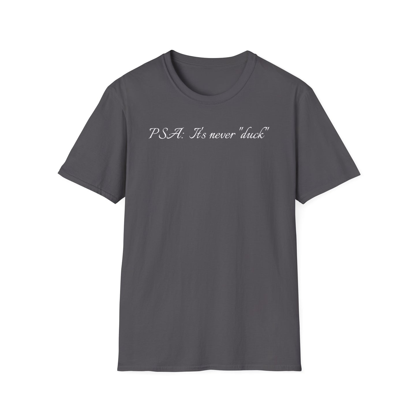 Unisex Softstyle Graphic T-Shirt - "PSA..." - In Style Chics Boutique LLC