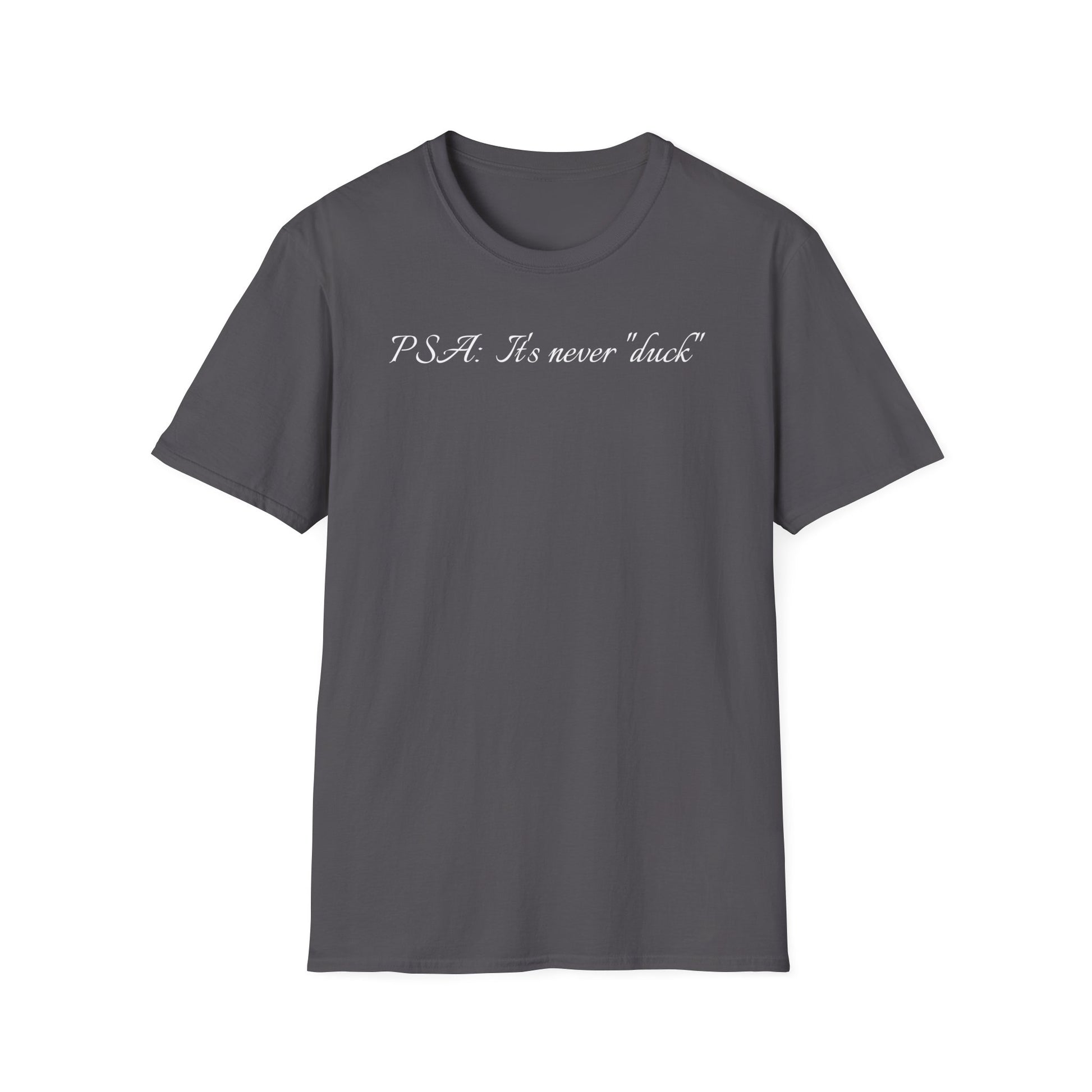 Unisex Softstyle Graphic T-Shirt - "PSA..." - In Style Chics Boutique LLC