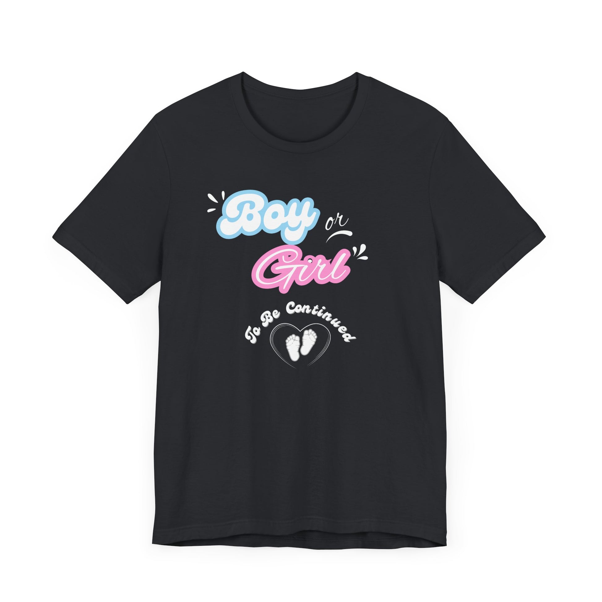 Baby Gender 'Boy or Girl' Short Sleeve Tee - Obsession Expressions by In Style Chics Boutique Cute Graphic Ts 