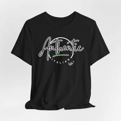 Italian Pride Short Sleeve Tee, Authentic Italian 'ish', Proud to be Italian 