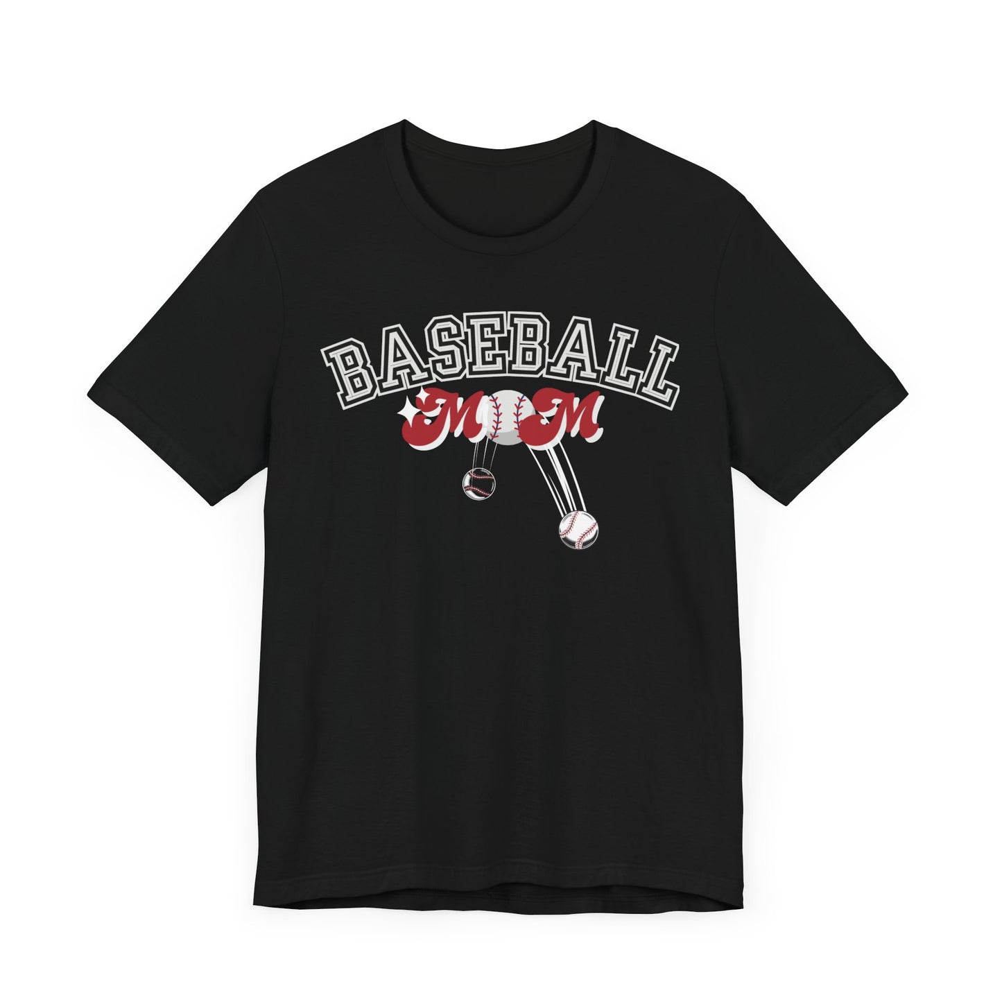 Baseball Mom Short Sleeve Tee, Obsession Expressions by In Style Chics Boutique Cute Graphic T-shirts 
