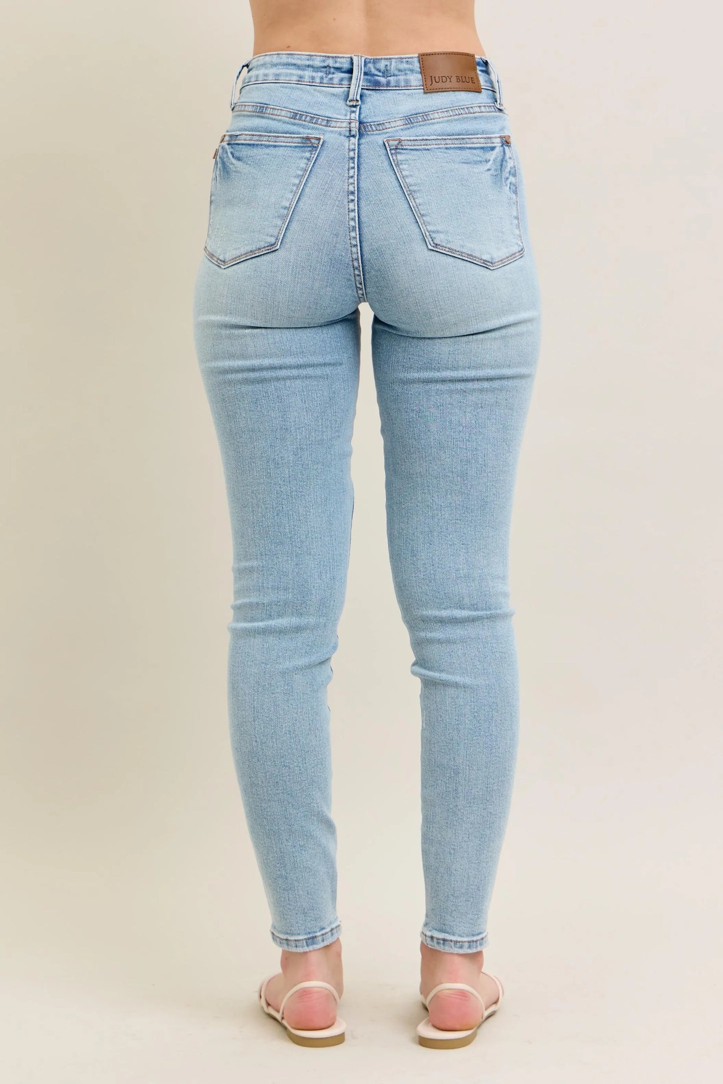 Judy Blue Skinny Jeans, Med Rise Tummy Control  - Best Jeans for Women - In Style Chics Boutique 