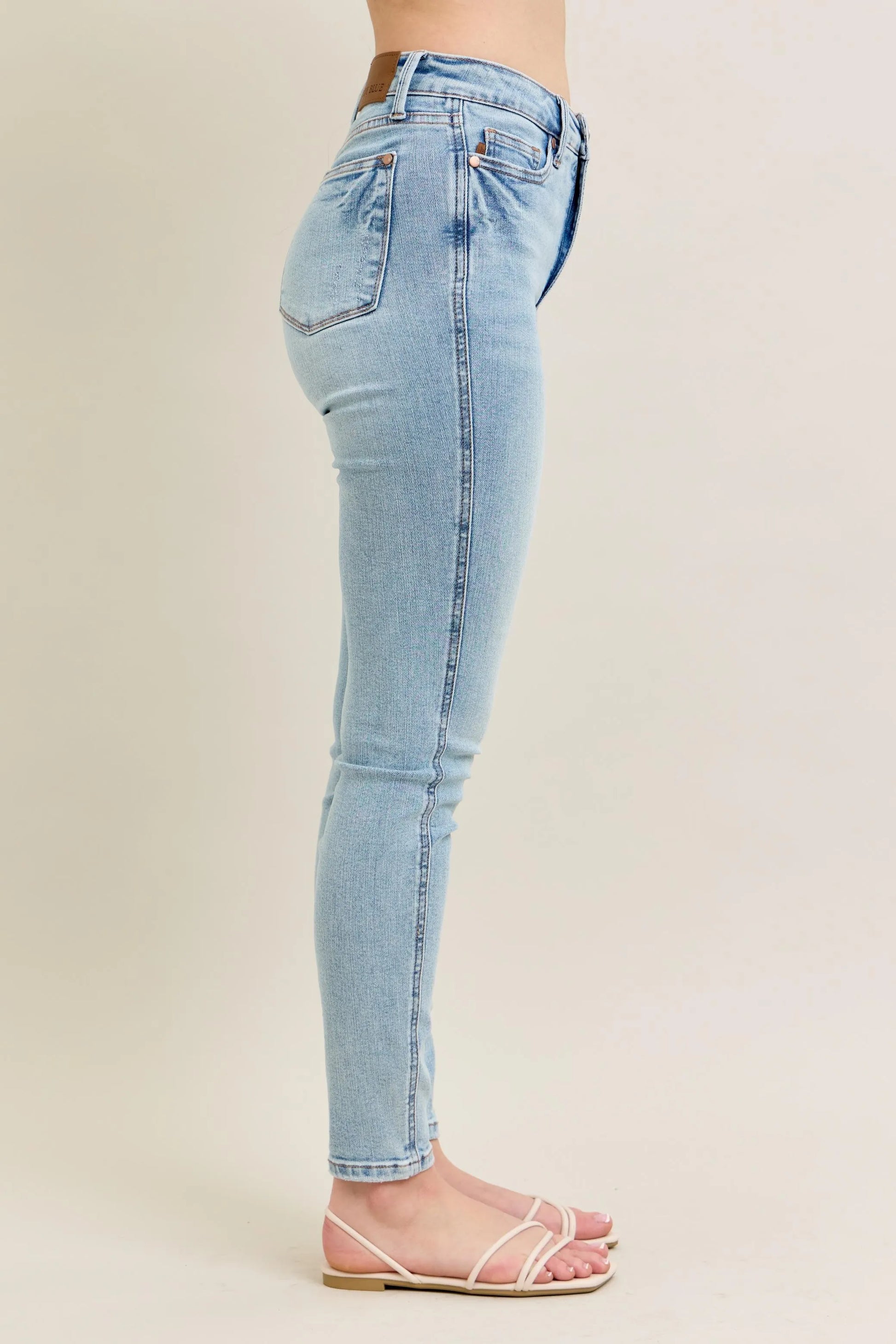 Judy Blue Skinny Jeans, Med Rise Tummy Control  - Best Jeans for Women - In Style Chics Boutique 
