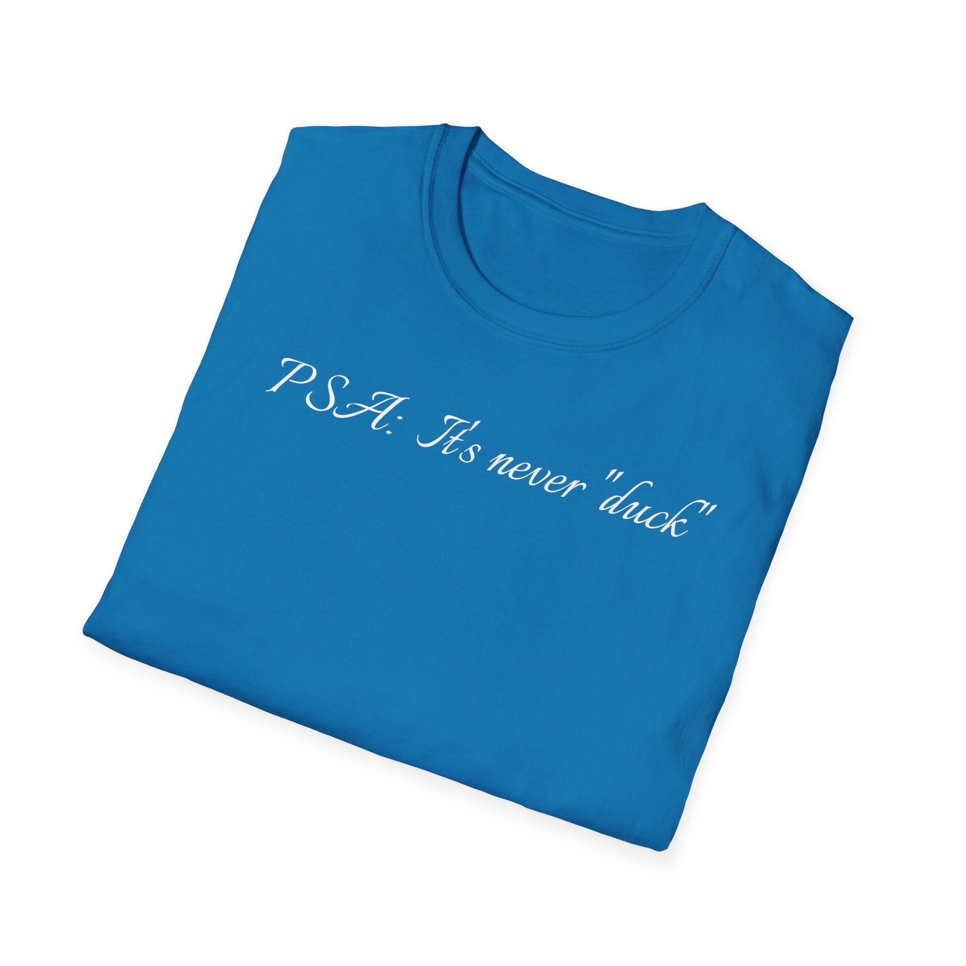 Unisex Softstyle Graphic T-Shirt - "PSA..." - In Style Chics Boutique LLC