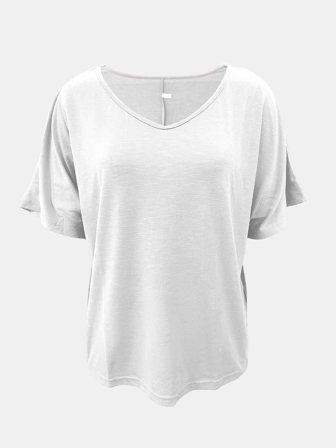 Full Size Scoop Neck Short Sleeve T-Shirt be- More Colors! - In Style Chics Boutique LLC