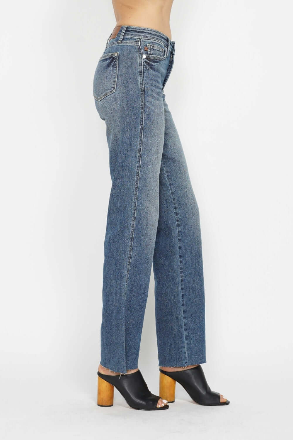 Judy Blue Full Size Tummy Control Straight Jeans - In Style Chics Boutique LLC