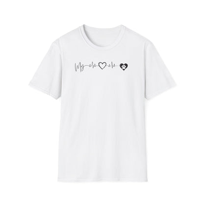 Unisex Softstyle Graphic T-Shirt for Dog Lovers - In Style Chics Boutique LLC
