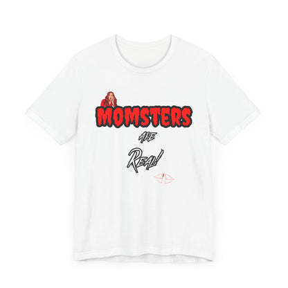 Unisex Jersey Short Sleeve Halloween Graphic T -"Momsters..." Light Color Tees - In Style Chics Boutique LLC