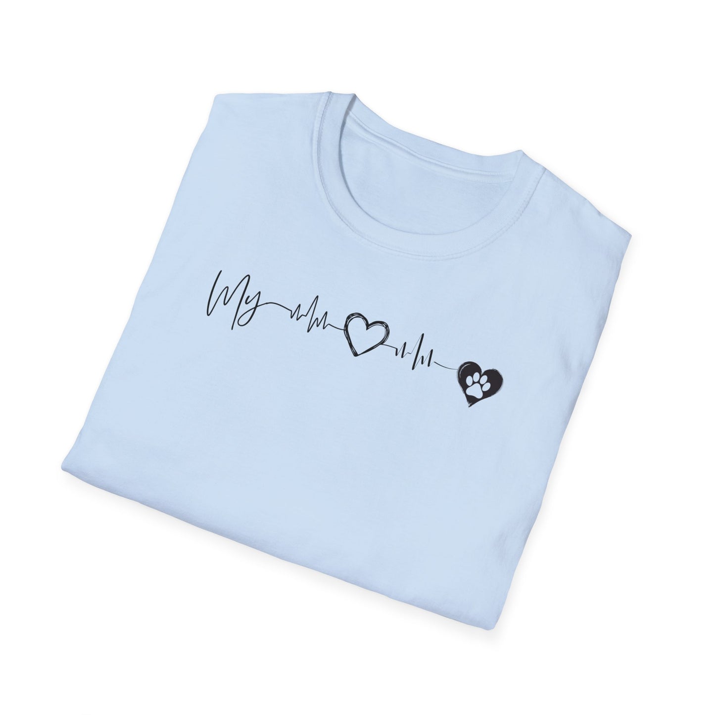 Unisex Softstyle Graphic T-Shirt for Dog Lovers - In Style Chics Boutique LLC