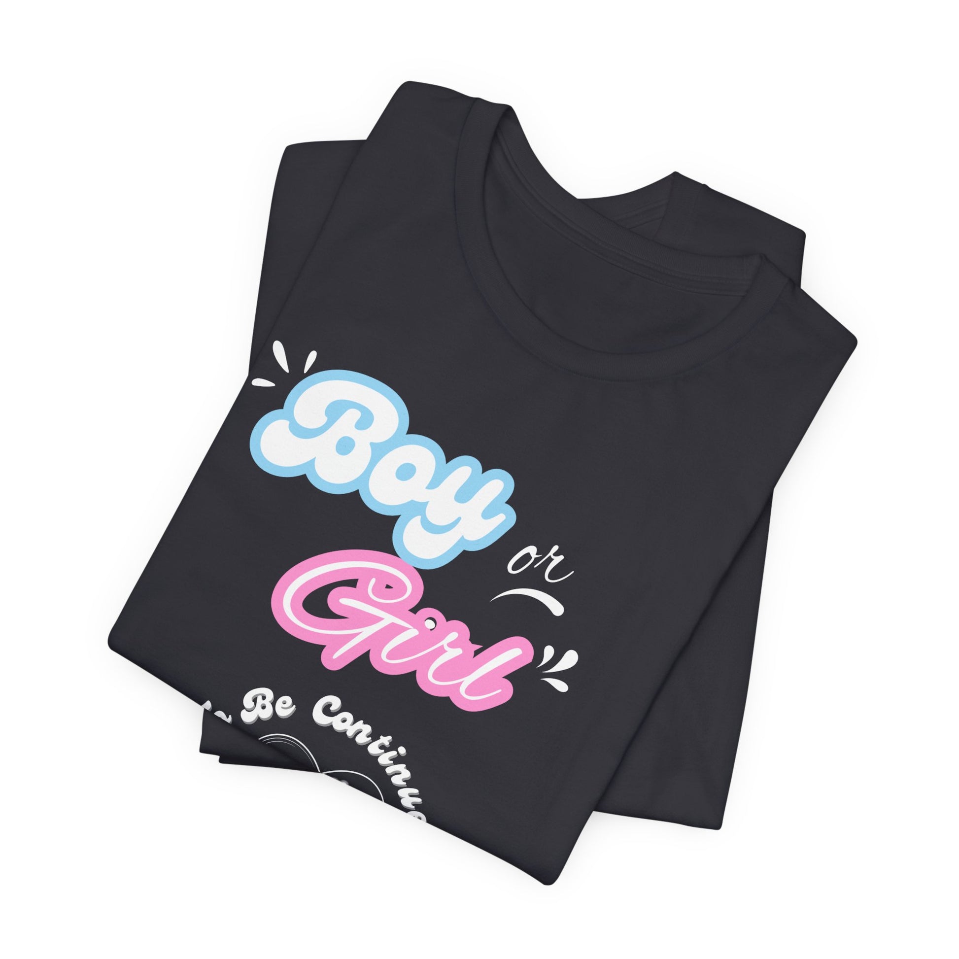 Baby Gender 'Boy or Girl' Short Sleeve Tee - Obsession Expressions by In Style Chics Boutique Cute Graphic Ts 