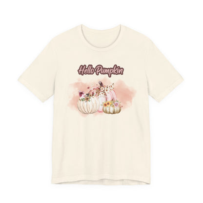 Hello Pumpkin Graphic Shirt, Pumpkin Tee, Fall T-shirt, Shop Printed Tees at In Style Chics Boutique 