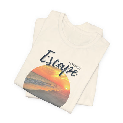 Escape to Paradise Printed Tee, Destination Beach - In Style Chics Boutique Cute Graphic T-shirts 