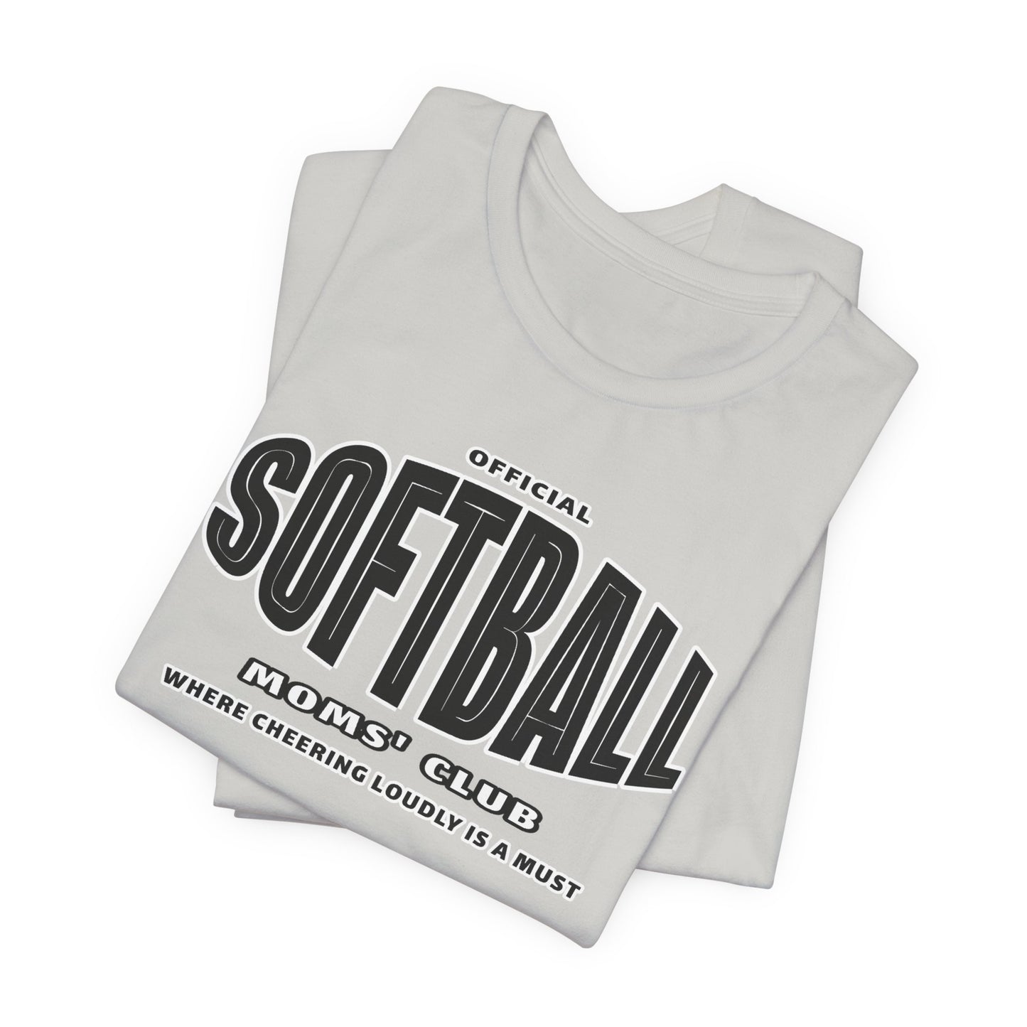 Softball Moms' Club Short Sleeve Tee