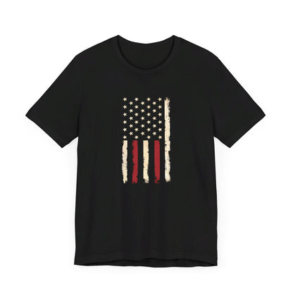 Unisex Jersey Short Sleeve US American Flag Graphic T-Shirt - In Style Chics Boutique LLC