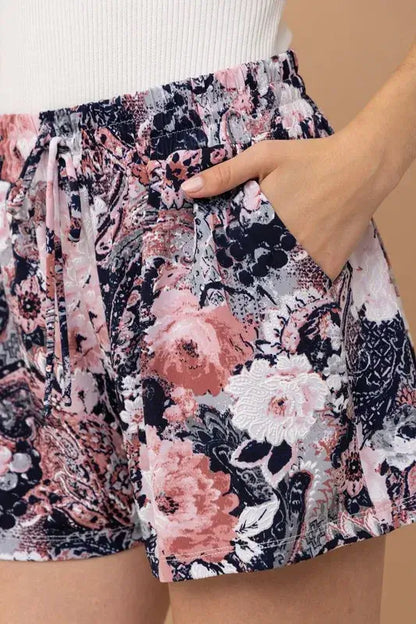 Wrinkle-free Stretchy Cooling Fabric Shorts - In Style Chics Boutique Women's Juniors Apparel Online 