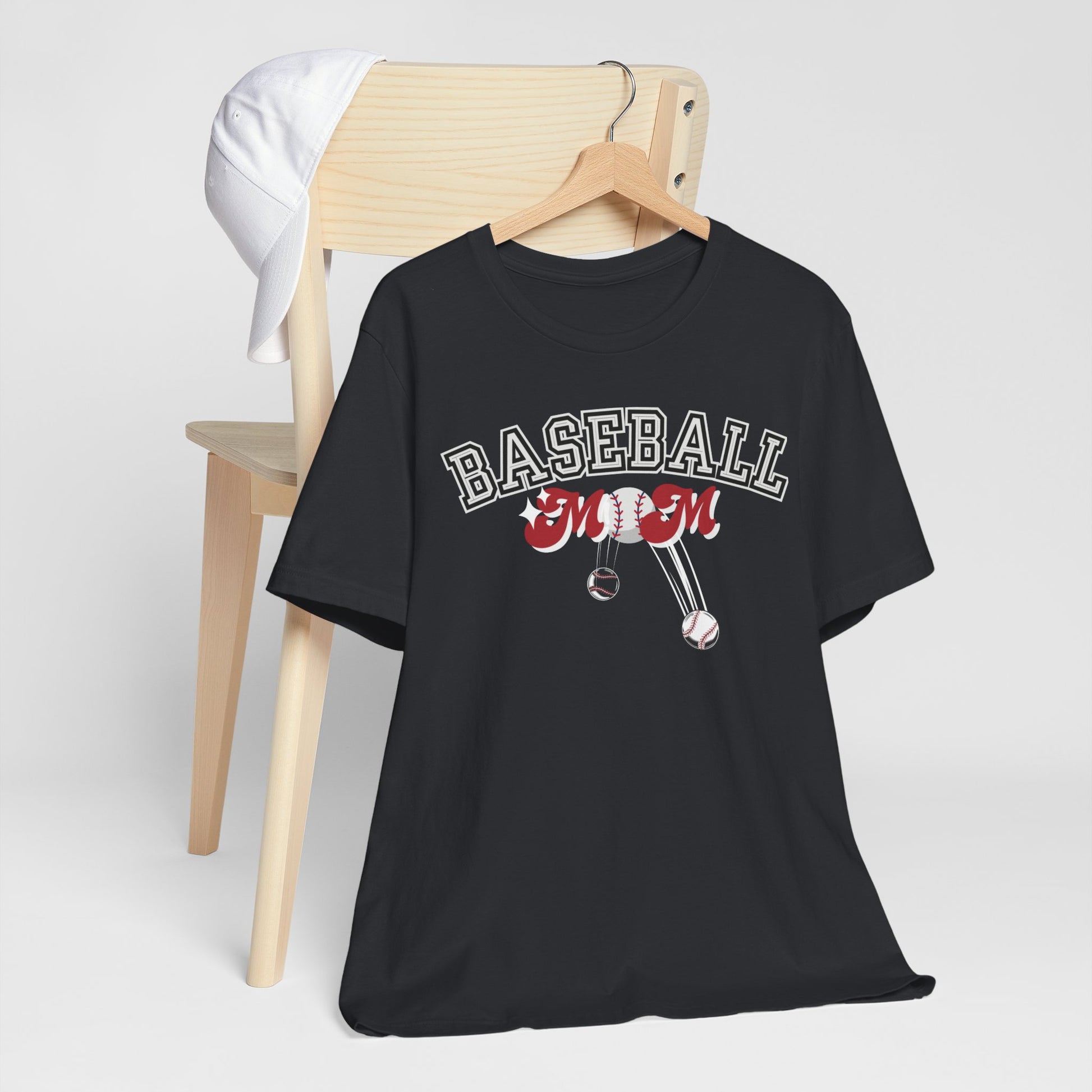 Baseball Mom Short Sleeve Tee, Obsession Expressions by In Style Chics Boutique Cute Graphic T-shirts 